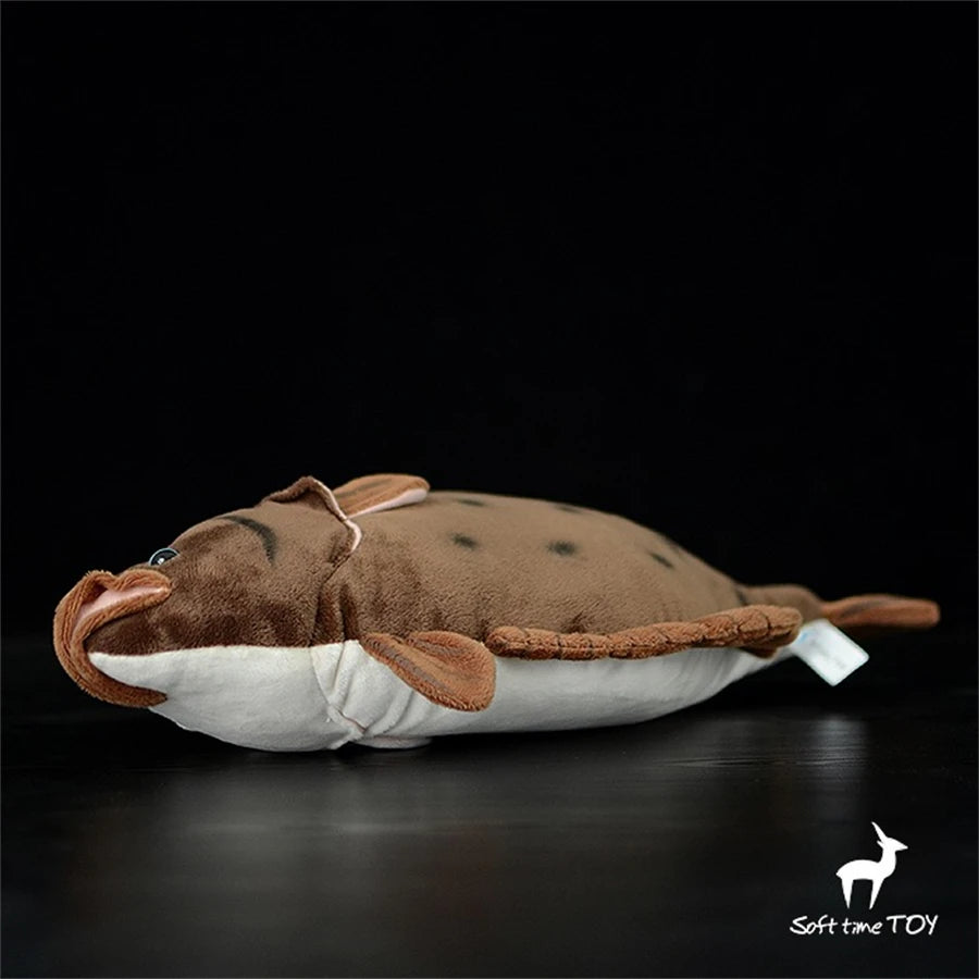 Flatfish, hochwertiges, niedliches Plüschtier, lebensechte Tiere, Stoffpuppe