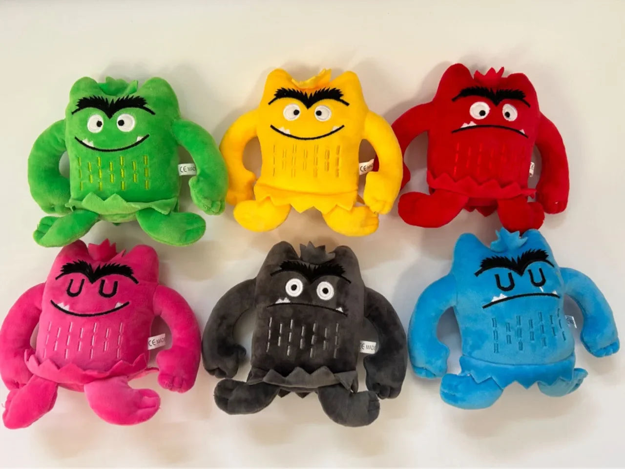 6 kleine Monster/Set in 6 Farben, Kawaii, Die Monster Plüsch Puppe
