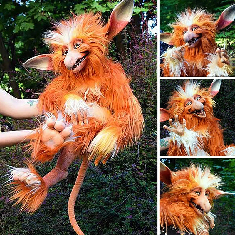 Verschieden Plüschpuppen, Fabelwesen, Freundliche Monster Plüschkreatur, Süßes lustiges Geschenk