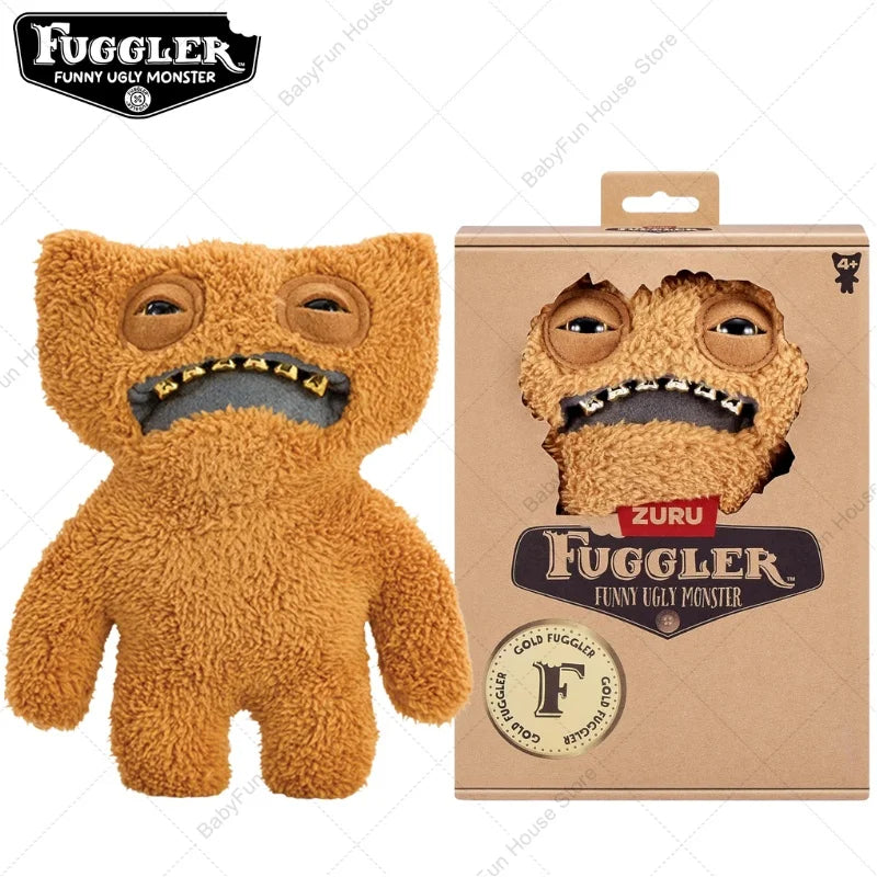 Original Fuggler Lustiges hässliches Plüschmonster mit Zähnen