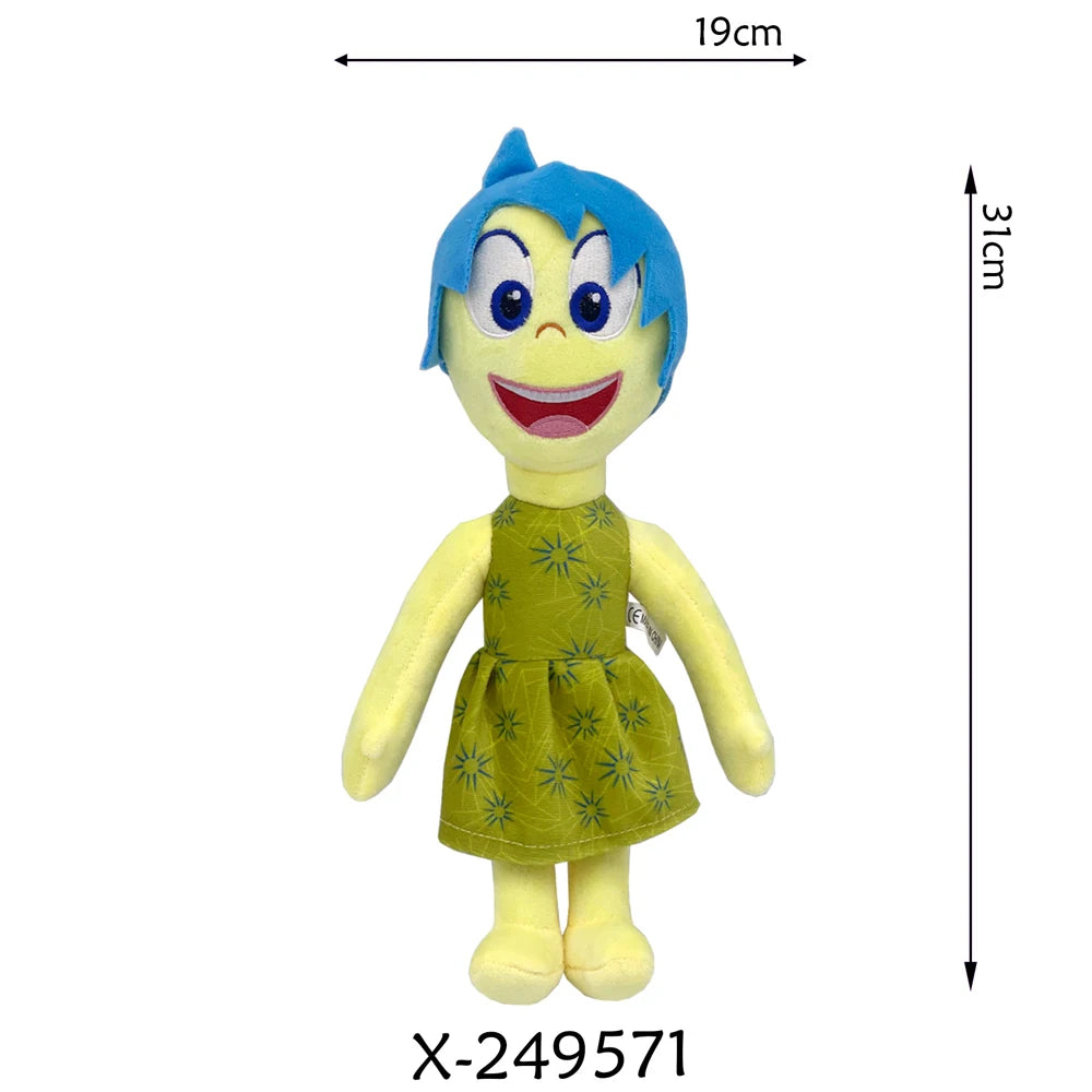 Verschiedene Inside Out 2 Plüschpuppen und Schlüsselanhänger
