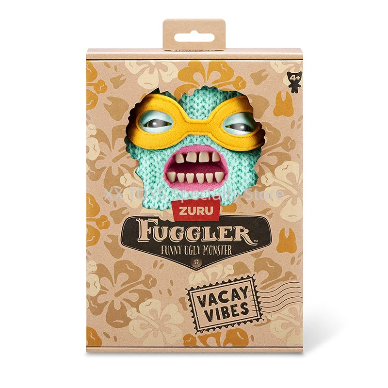 Zuru Fuggler, Lustiges hässliches Monster Vacay Vibes Serie, Plüschtiere, Hässliches Zahnmonster