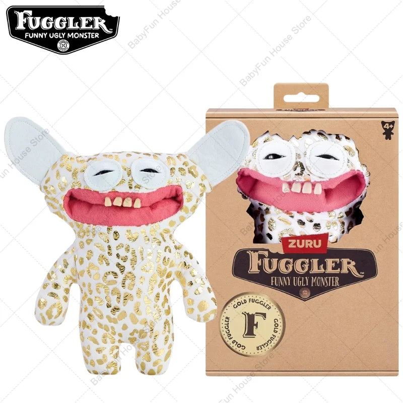 Original Fuggler Lustiges hässliches Plüschmonster mit Zähnen