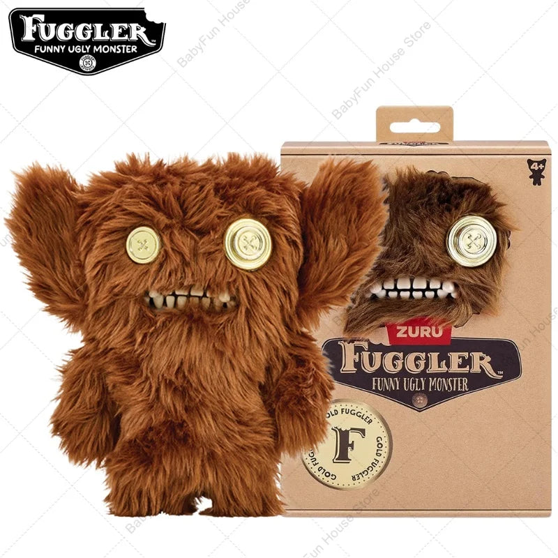 Original Fuggler Lustiges hässliches Plüschmonster mit Zähnen