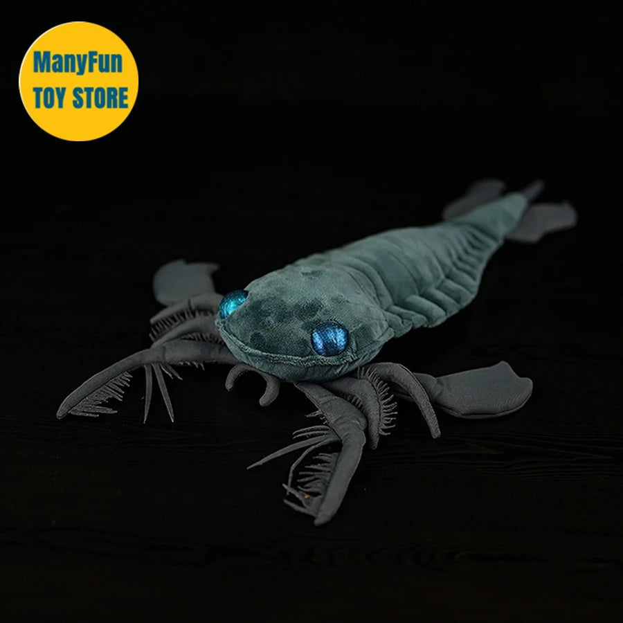 Realistisches Megalograptus Plüschtier Eurypterid Plushie Lebensechtes Stofftier
