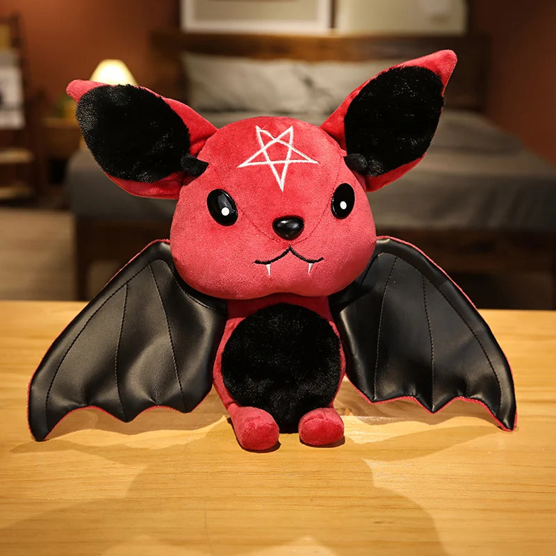 Verschiedene, Vampir-Plüsch-Fledermaus, gefülltes Gothic-Halloween-Plüsch, Plüschkreatur