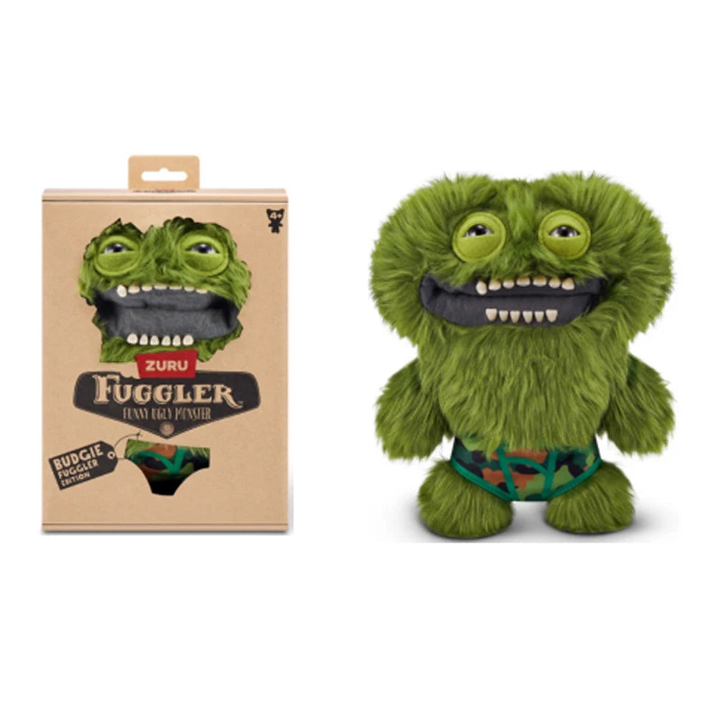 Original Fuggler Teeth Monster Plüschpuppe, hässliches Monster, lustiges Spielzeug