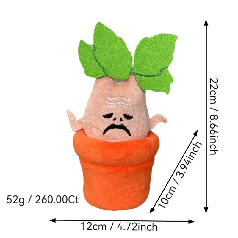Mandrake Plüschtier Cartoon Weiche gefüllte Anime Plüschpuppe