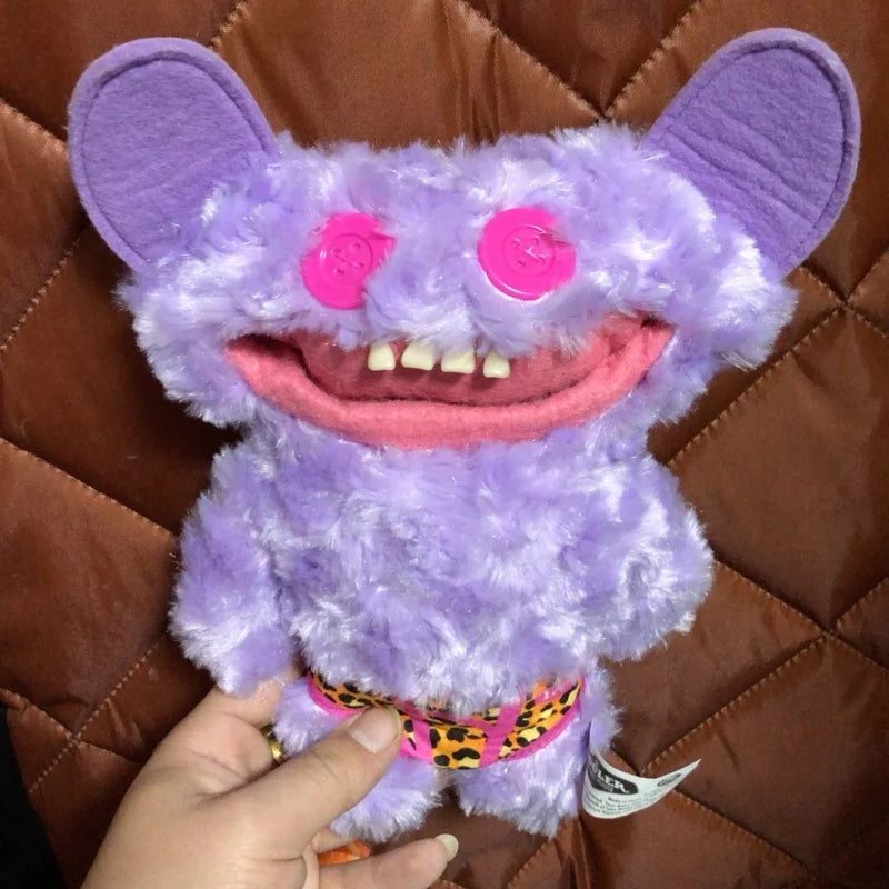 Original Fuggler Teeth Monster Plüschpuppe, hässliches Monster, lustiges Spielzeug