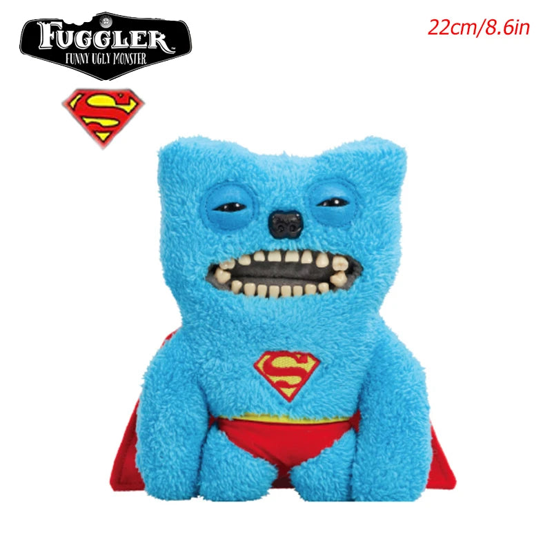Original Fuggler-Monster-Plüschtiere, lustige Monster mit hässlichen Zähnen, Fuggler-Plüschpuppe