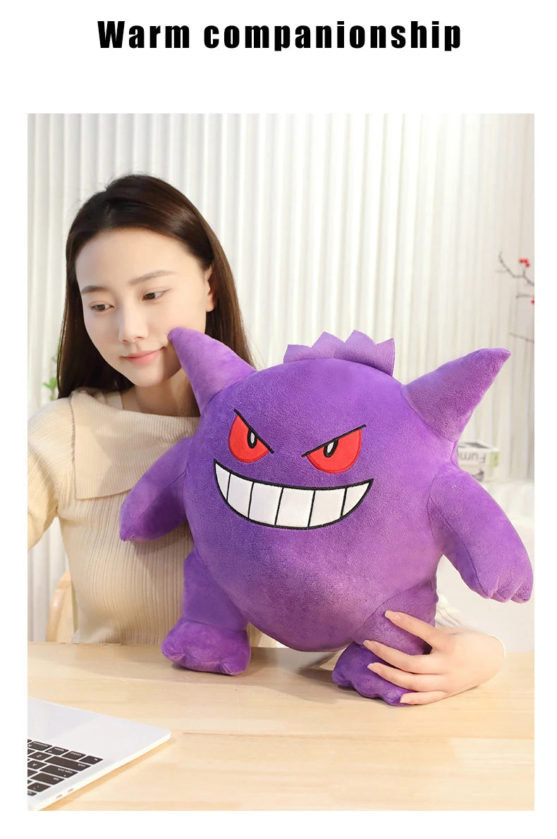 20/40/60cm Gengar Pokemon Anime Plüschtiere, weiches Pokémon Plüschkissen