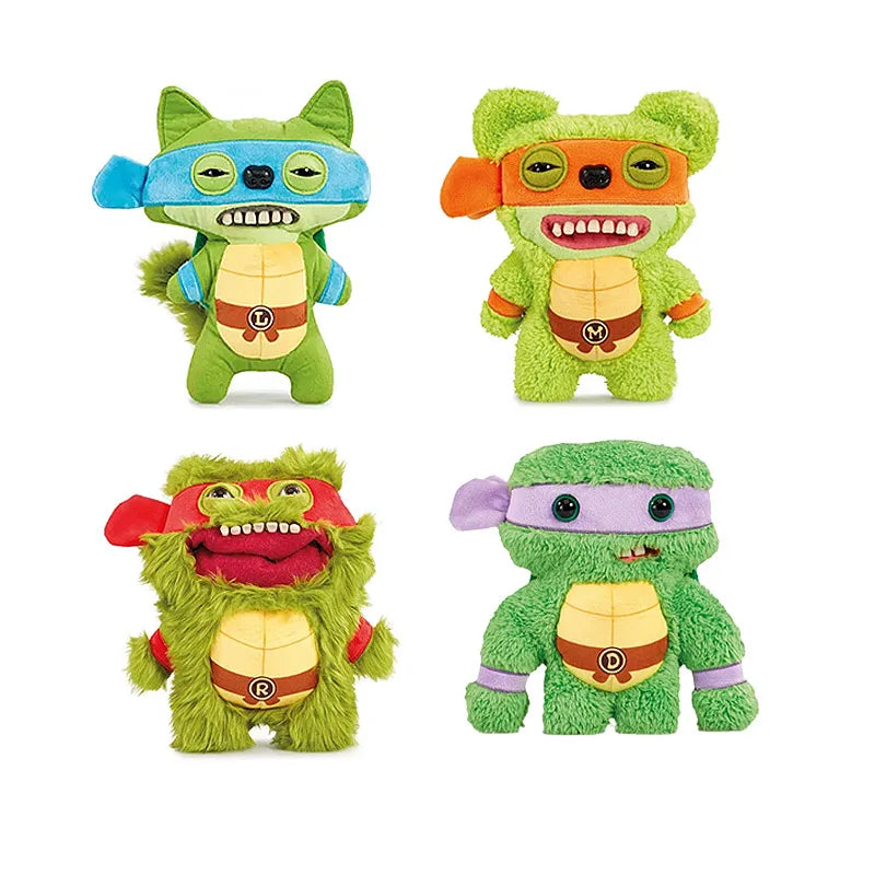 100 % Original Fuggler Plüschtiere, Hässliches Monster, Liebesmonster, Süßes Zahnmonster, Ninja Turtles