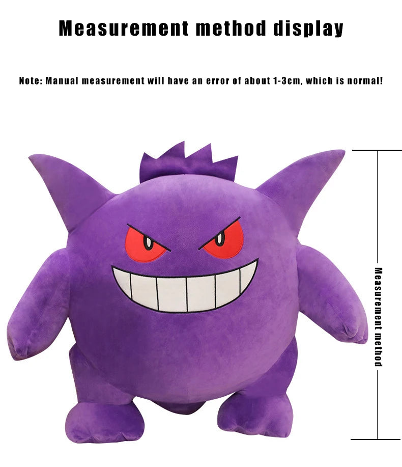 20/40/60cm Gengar Pokemon Anime Plüschtiere, weiches Pokémon Plüschkissen