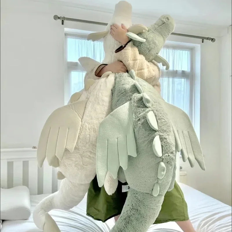 70-150 cm langes Drachenplüschtier, verschieden Farben