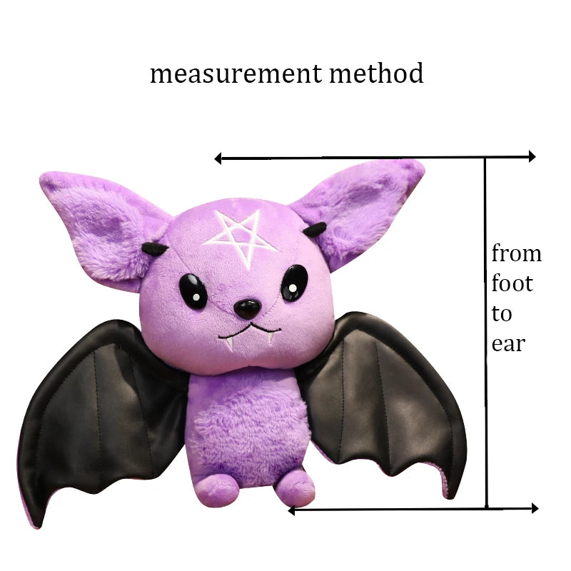 Verschiedene, Vampir-Plüsch-Fledermaus, gefülltes Gothic-Halloween-Plüsch, Plüschkreatur