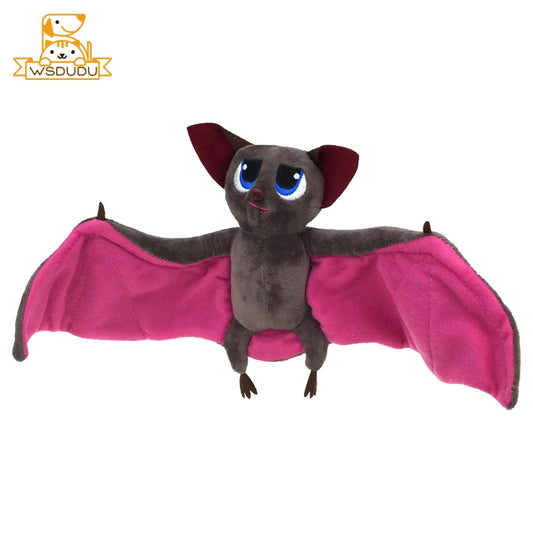 Fledermaus Plüschtier mit flexiblen Flügeln, Weiches Stofftier, Halloween Dekor