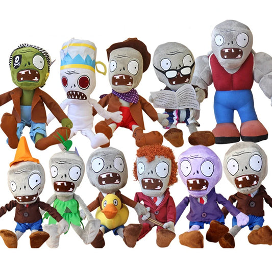 Pflanzen vs Zombies Plüsch Spielzeug 30cm PVZ Gargantuar Hüte Pirate Ente Zombie Plüsch Stofftiere Puppe Weiche Spielzeug