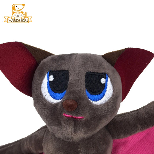 Fledermaus Plüschtier mit flexiblen Flügeln, Weiches Stofftier, Halloween Dekor