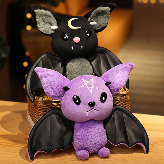 Verschiedene, Vampir-Plüsch-Fledermaus, gefülltes Gothic-Halloween-Plüsch, Plüschkreatur