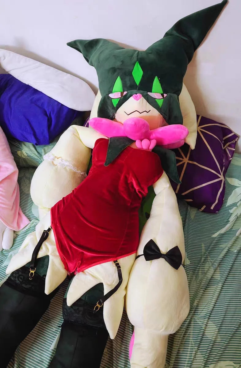 150CM Riesen Pokemon Kawaii Meowscarada Plüsch Cartoon Anime Plushies Bequeme weiche Puppe