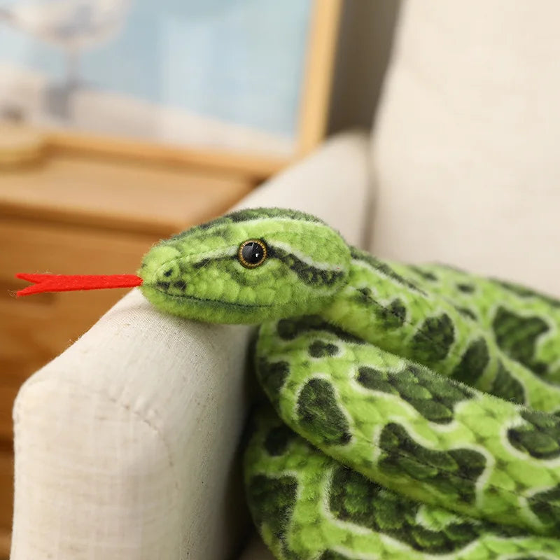 200 cm/300 cm verschiedene Riesenschlangen Plüschtier, lange Python ausgestopfte Schlange