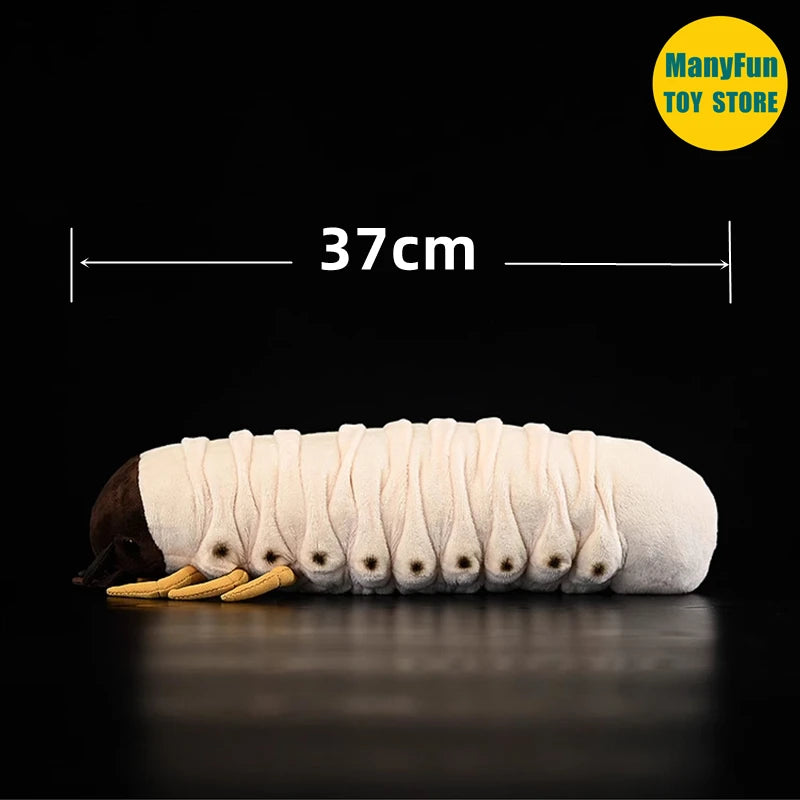 37cm hochwertiges Seidenraupen-Plüschtier, Skarabäus-Larve-Plüschtier