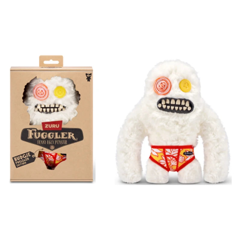 Original Fuggler Teeth Monster Plüschpuppe, hässliches Monster, lustiges Spielzeug