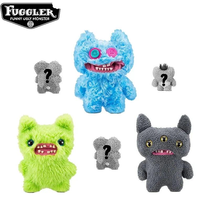 100 % Original Fuggler Plüschtiere, Hässliches Monster, Liebesmonster, Süßes Zahnmonster, Ninja Turtles