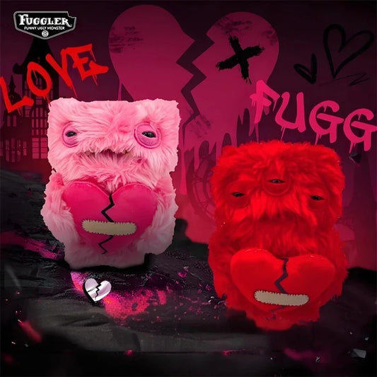 100 % Original Fuggler Plüschtiere, Hässliches Monster, Liebesmonster, Süßes Zahnmonster, Ninja Turtles