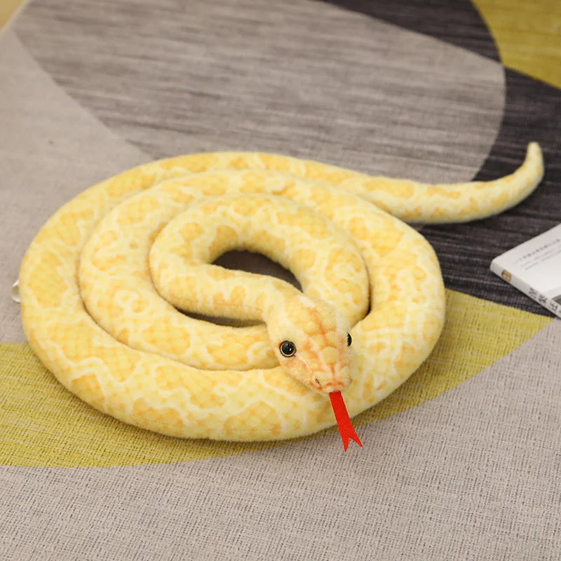 200 cm/300 cm verschiedene Riesenschlangen Plüschtier, lange Python ausgestopfte Schlange