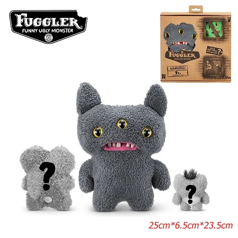 100 % Original Fuggler Plüschtiere, Hässliches Monster, Liebesmonster, Süßes Zahnmonster, Ninja Turtles