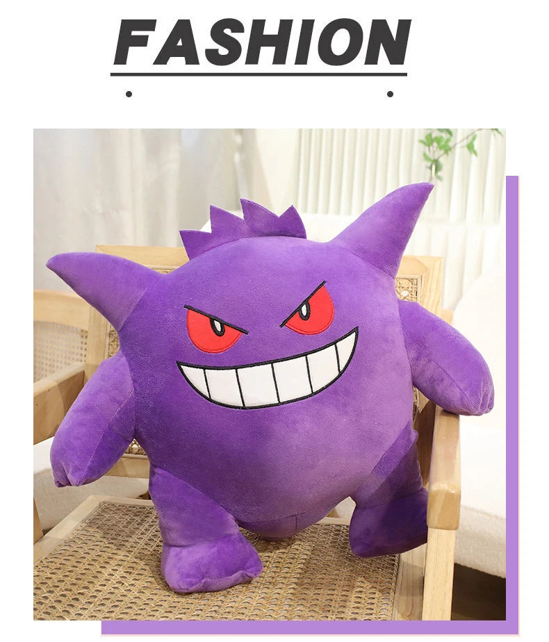20/40/60cm Gengar Pokemon Anime Plüschtiere, weiches Pokémon Plüschkissen