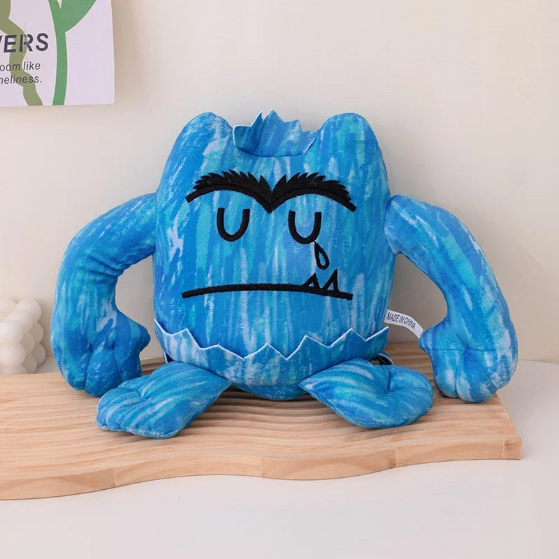 15/25 cm, Kawaii Bunte Monster-Plüschpuppe mit Ausdruck, Stofftier für Jungen und Mädchen