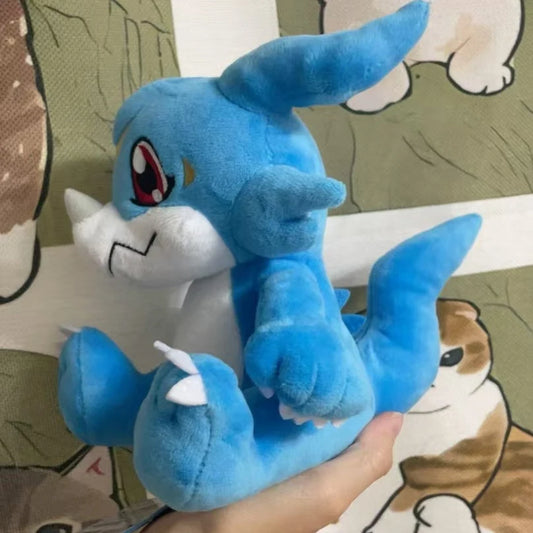 Japan Cartoon Monster, Zeichentrickfigur V-mon, Plüschkreatur, 21cm