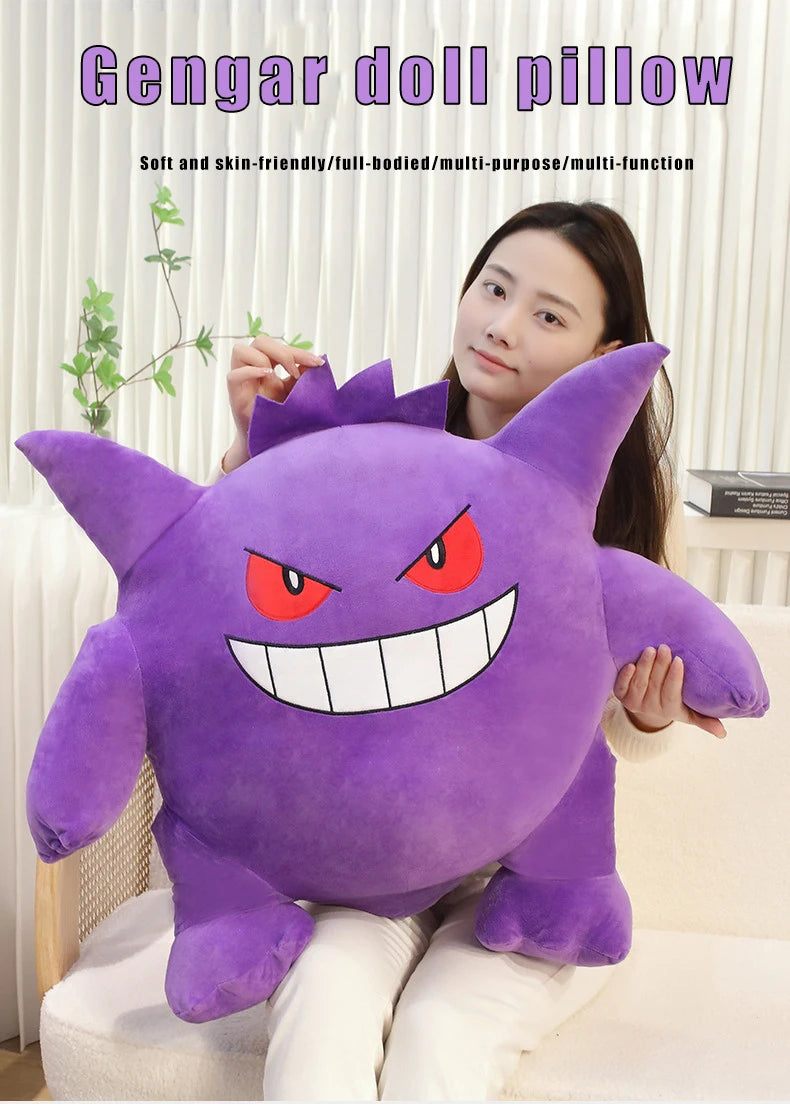 20/40/60cm Gengar Pokemon Anime Plüschtiere, weiches Pokémon Plüschkissen