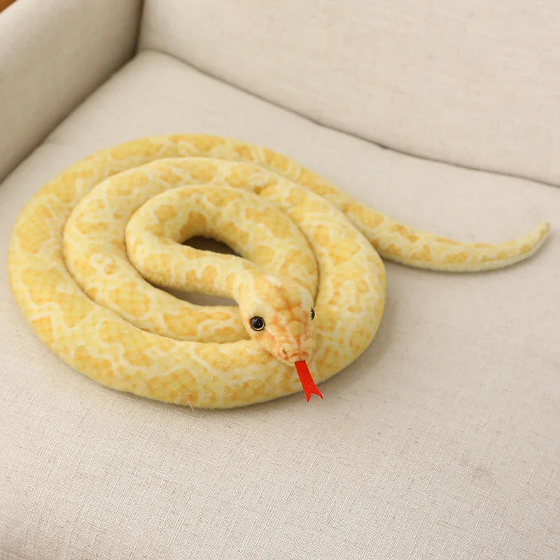 200 cm/300 cm verschiedene Riesenschlangen Plüschtier, lange Python ausgestopfte Schlange