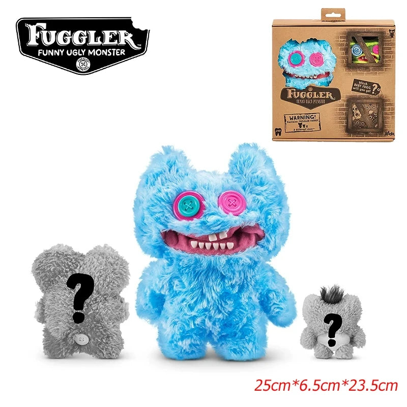 100 % Original Fuggler Plüschtiere, Hässliches Monster, Liebesmonster, Süßes Zahnmonster, Ninja Turtles