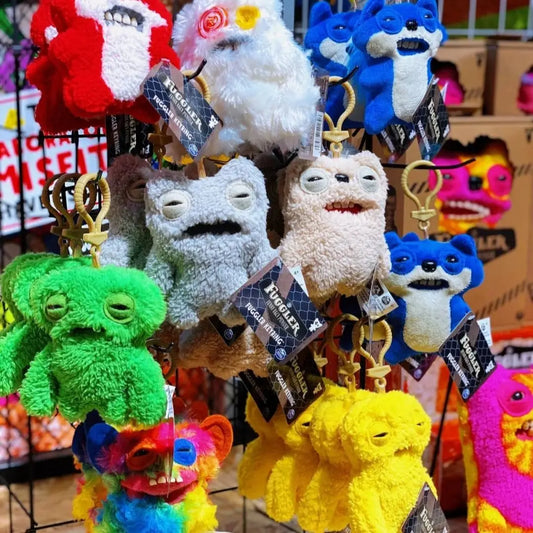 Fuggler Lustiges hässliches Monster, Plüschspielzeug, Schlüsselanhänger Kawaii Fuggler Monster