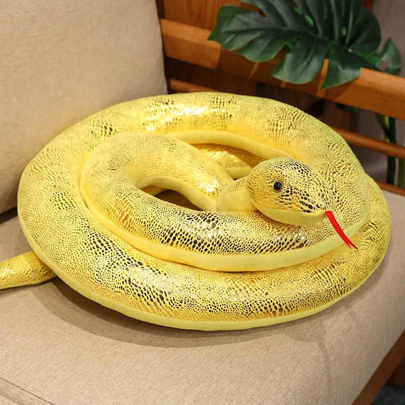 200 cm/300 cm verschiedene Riesenschlangen Plüschtier, lange Python ausgestopfte Schlange