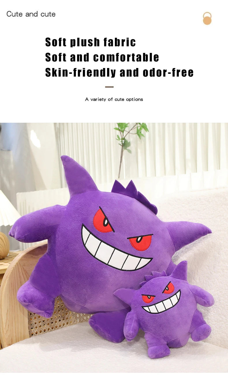 20/40/60cm Gengar Pokemon Anime Plüschtiere, weiches Pokémon Plüschkissen