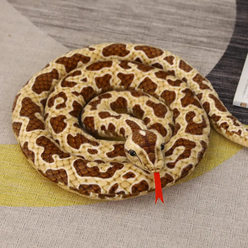 200 cm/300 cm verschiedene Riesenschlangen Plüschtier, lange Python ausgestopfte Schlange