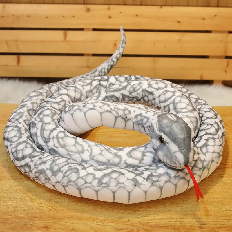 200 cm/300 cm verschiedene Riesenschlangen Plüschtier, lange Python ausgestopfte Schlange