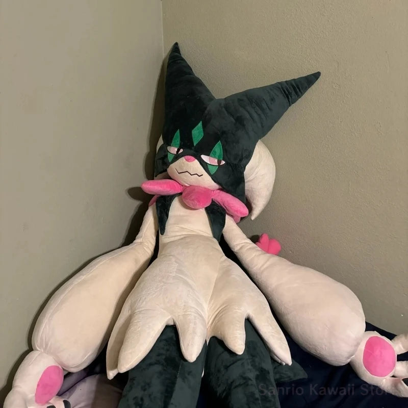 150CM Riesen Pokemon Kawaii Meowscarada Plüsch Cartoon Anime Plushies Bequeme weiche Puppe