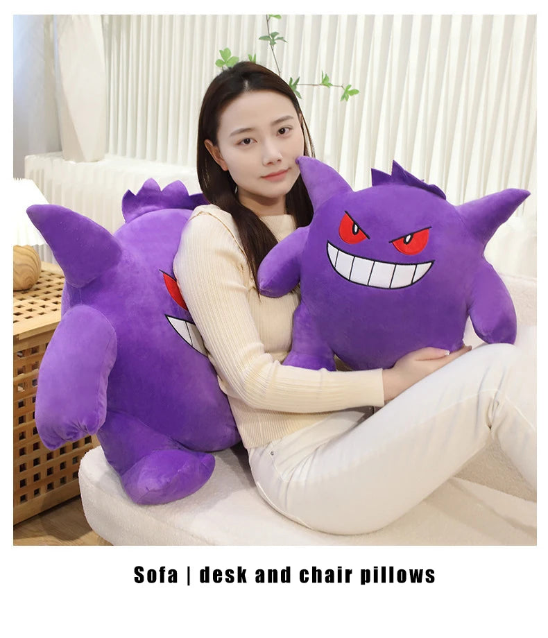 20/40/60cm Gengar Pokemon Anime Plüschtiere, weiches Pokémon Plüschkissen