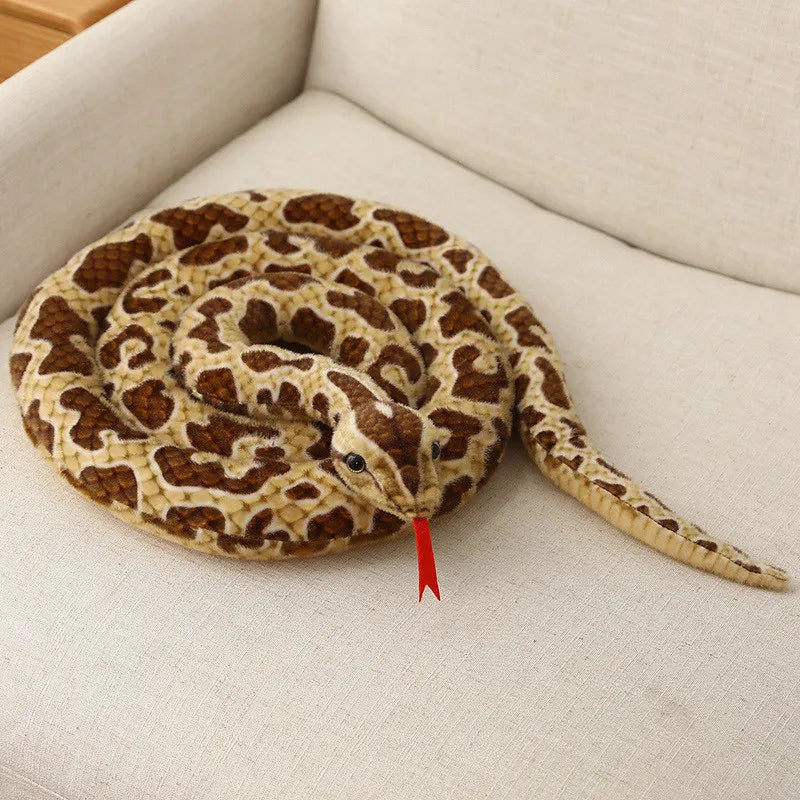 200 cm/300 cm verschiedene Riesenschlangen Plüschtier, lange Python ausgestopfte Schlange