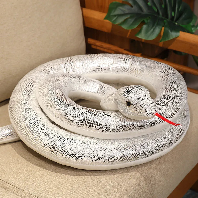 200 cm/300 cm verschiedene Riesenschlangen Plüschtier, lange Python ausgestopfte Schlange