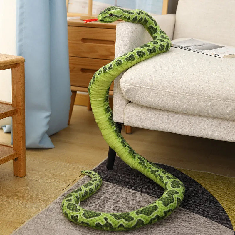 200 cm/300 cm verschiedene Riesenschlangen Plüschtier, lange Python ausgestopfte Schlange