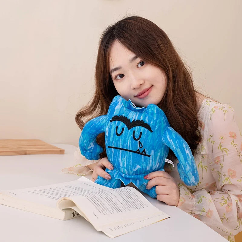 15/25 cm, Kawaii Bunte Monster-Plüschpuppe mit Ausdruck, Stofftier für Jungen und Mädchen