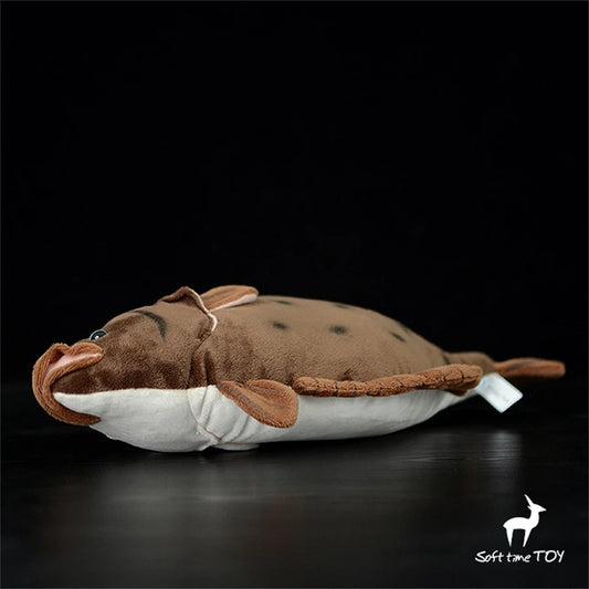 Flatfish, hochwertiges, niedliches Plüschtier, lebensechte Tiere, Stoffpuppe
