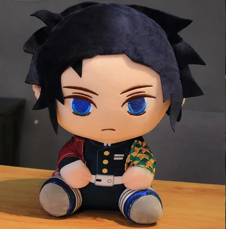 20cm Hot Japan Demon Slayer Plüschpuppen Lovely Anime Kimetsu No Yaiba Kamado Tanjirou Nezuko Zenitsu Kyoujurou